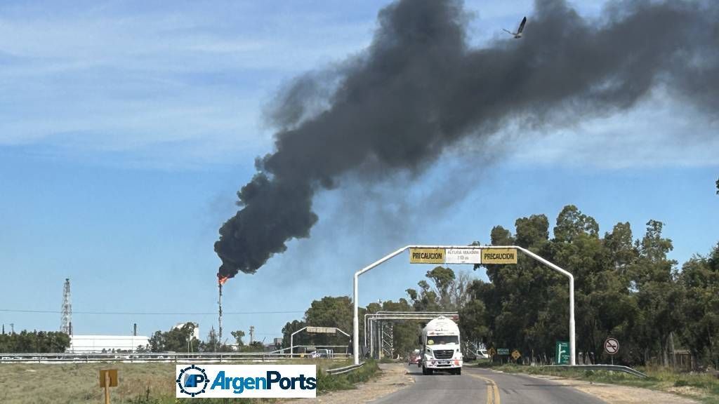 humo compañia mega parada de planta